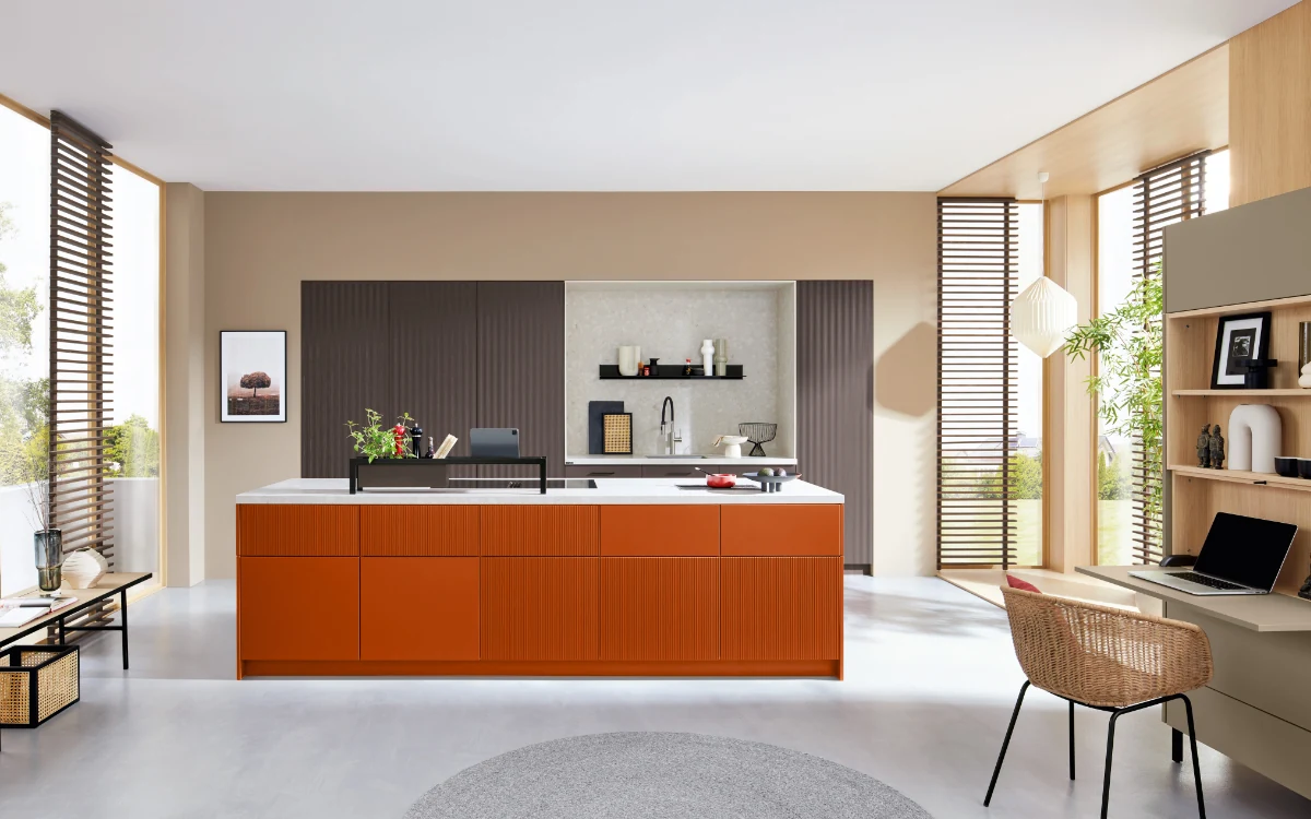 Ballerina: Insel in Orange