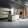 Schüller Inselküche in Kaschmirbraun matt (Herstellerfoto)